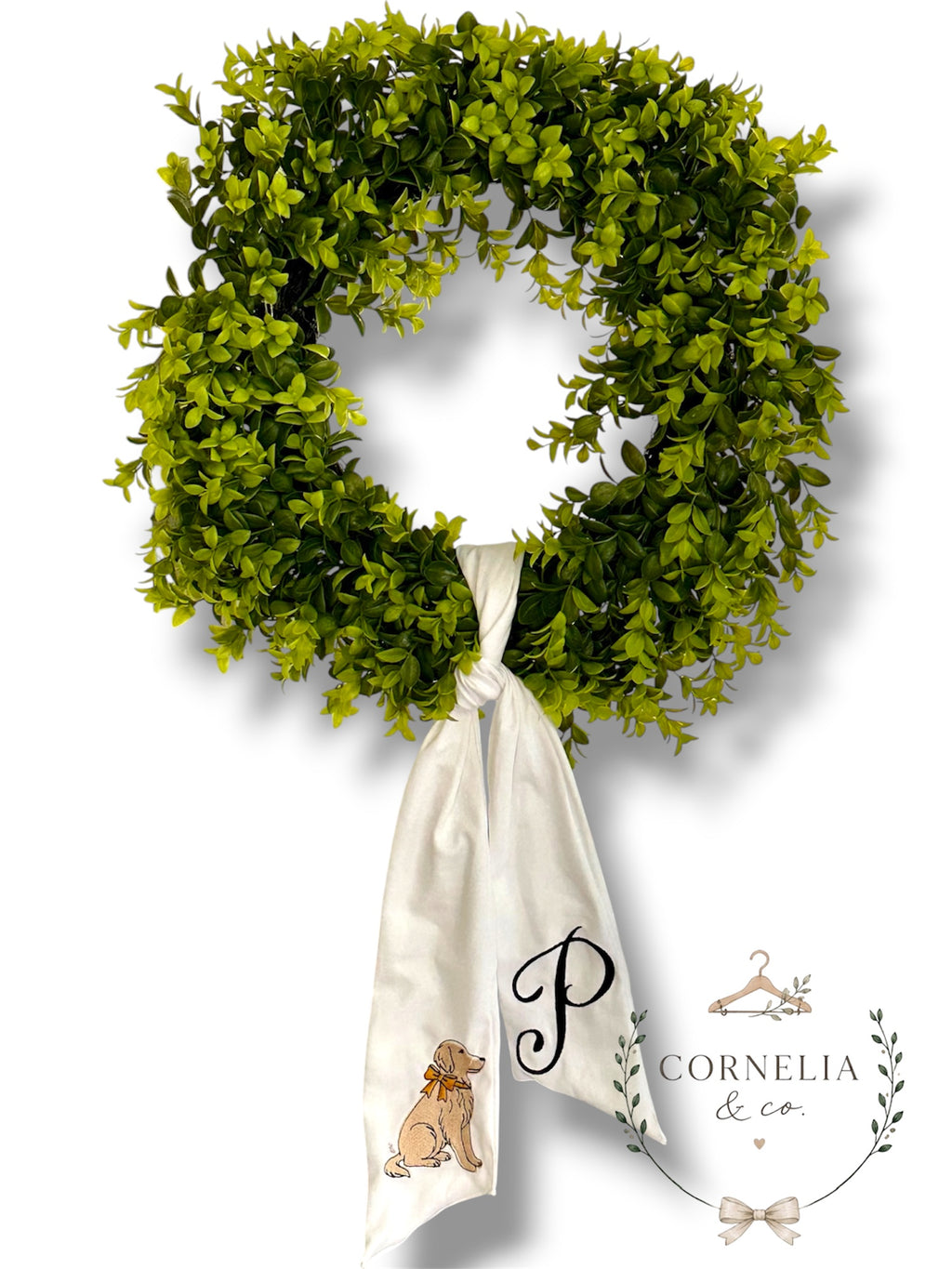 Wreath Sash