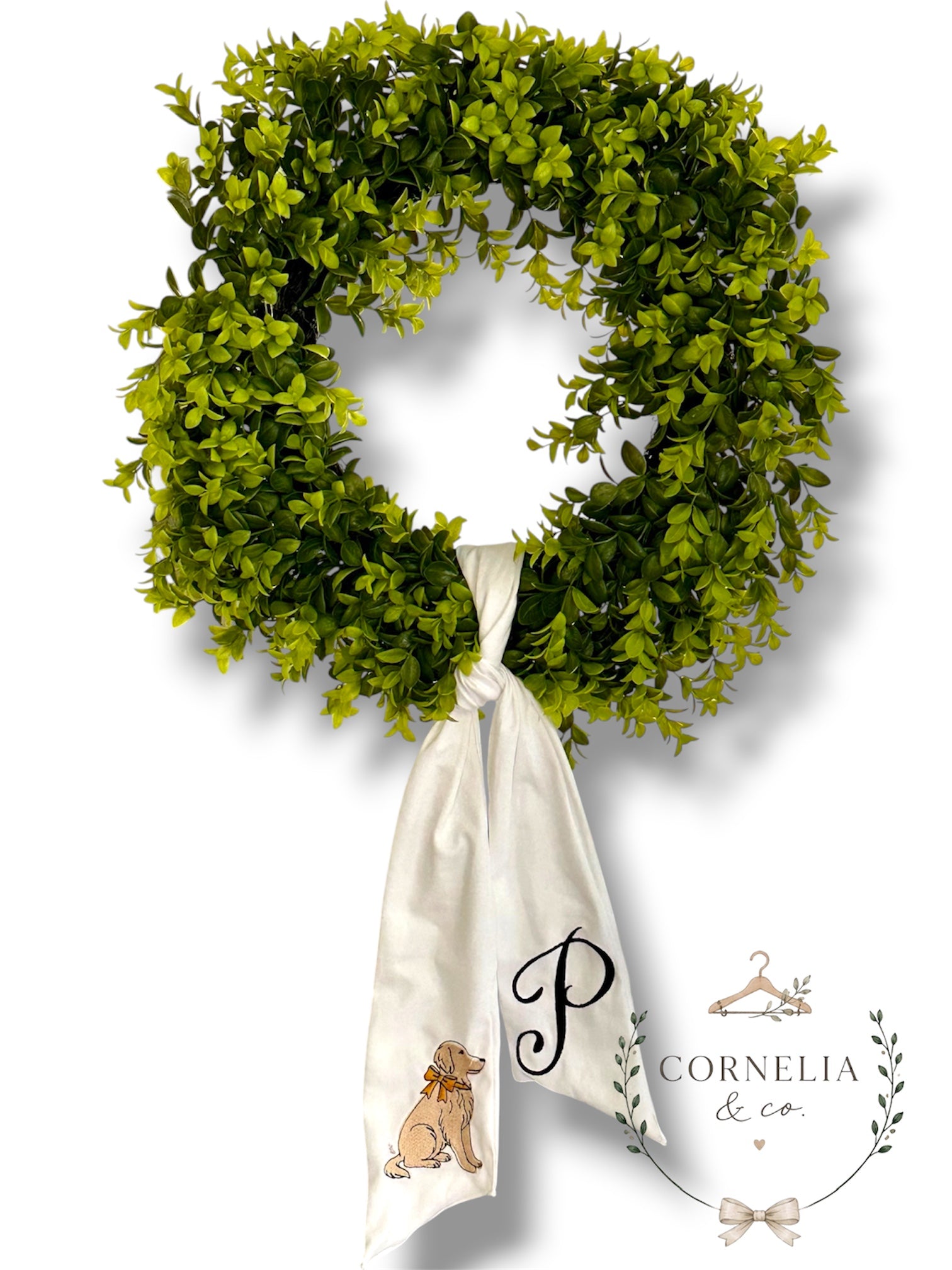 Wreath Sash