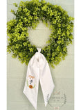 Wreath Sash